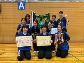 優勝チーム「ふじみだい」の写真