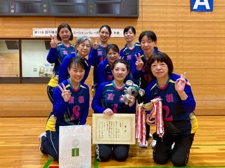 準優勝チーム「宮根」の写真