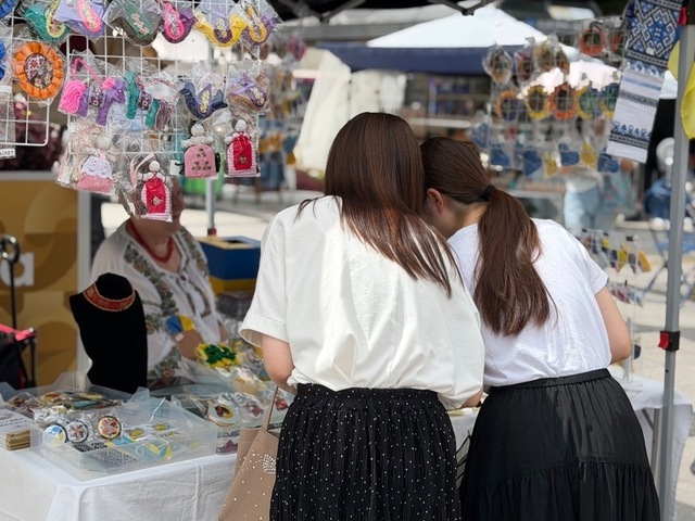 ウクライナブースの写真（2026年9月）