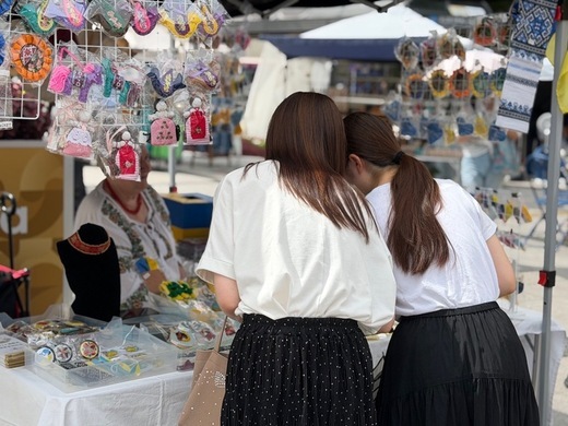 ウクライナブースの写真(2026年9月)