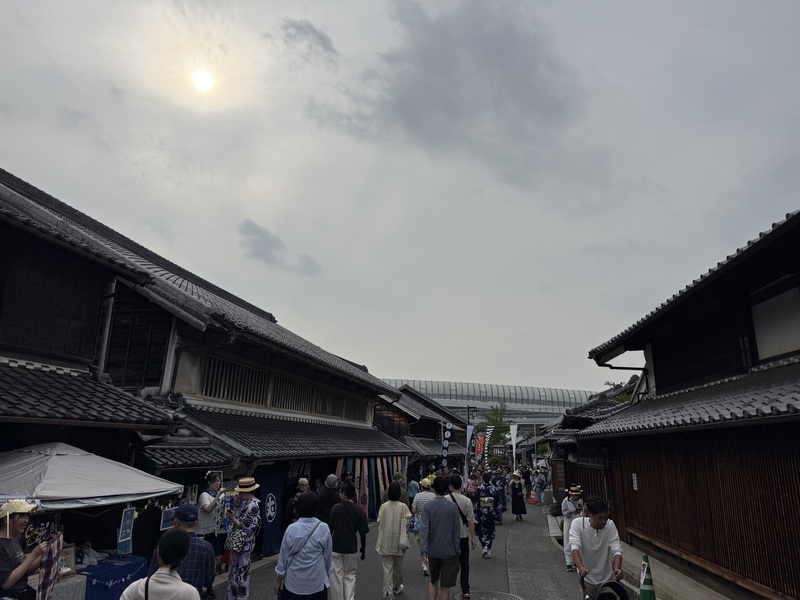 有松絞りまつり当日の写真