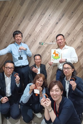 画像:認知症サポーターの皆さん
