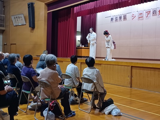 画像：第1部の公演の様子
