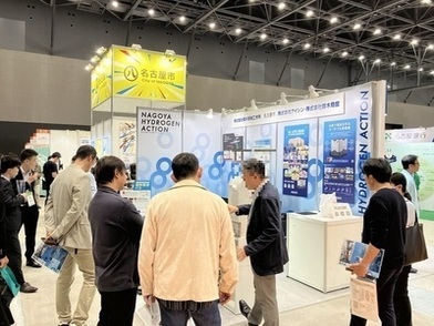 メッセナゴヤ2025での展示の様子です。