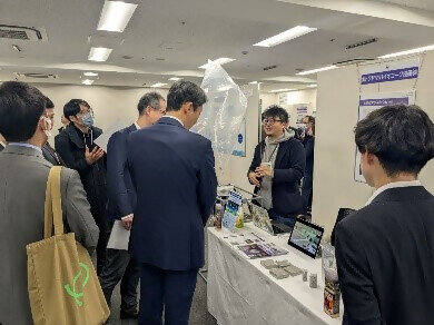 株式会社トクヤマ・バイオコーク技研株式会社ブース写真