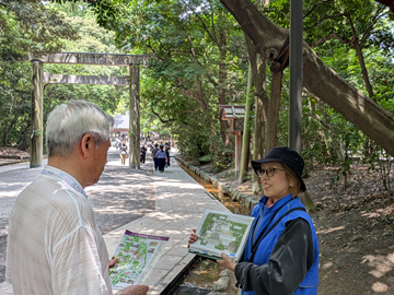 写真：熱田神宮特別ガイドツアー