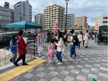 写真：尾頭橋にぎわいマルシェの様子1