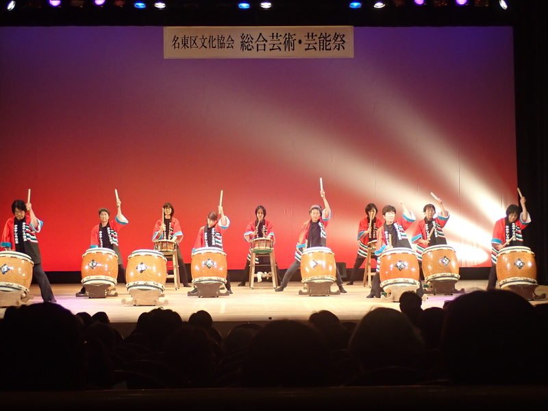 名東区女性連合会(かみやしろ鼓衆)(和太鼓)の写真