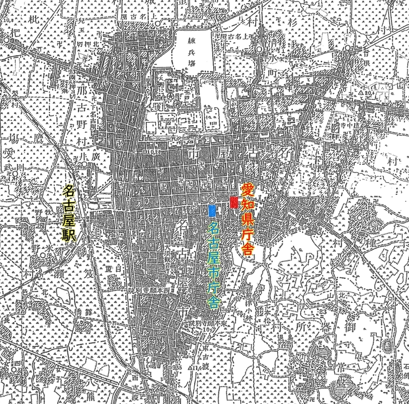 明治24年の地図の画像