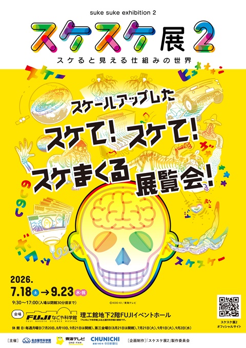 スケスケ展2のポスター