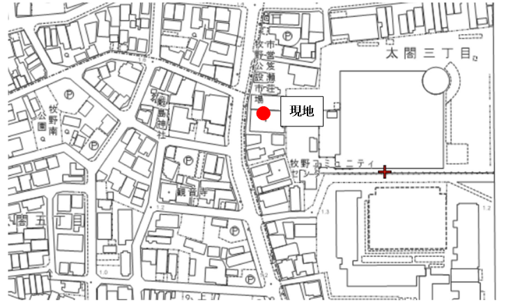 付近見取図