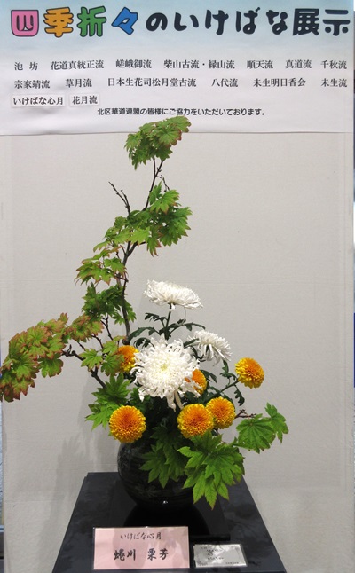5月18日いけばなの写真