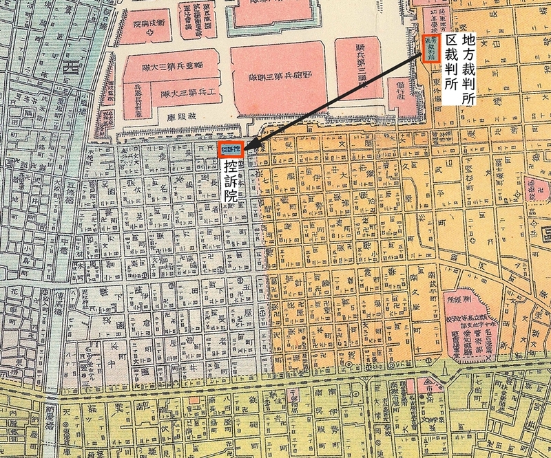 明治43年の地図の画像
