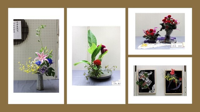 作品4点の写真。