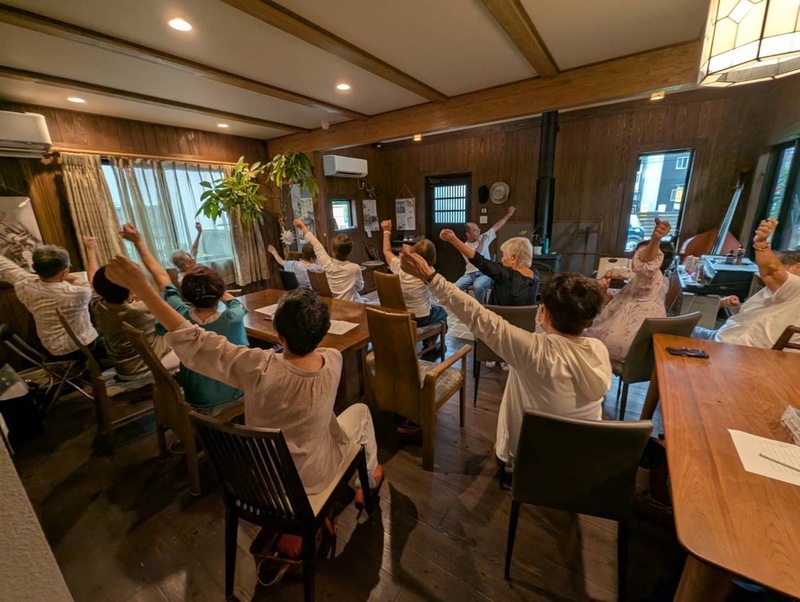 写真:健康体操