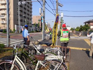 写真:猪子石原地区における活動の様子