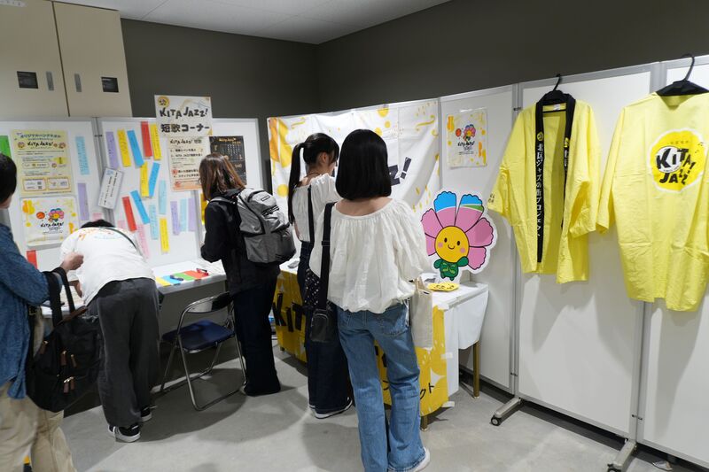写真:ブースの様子