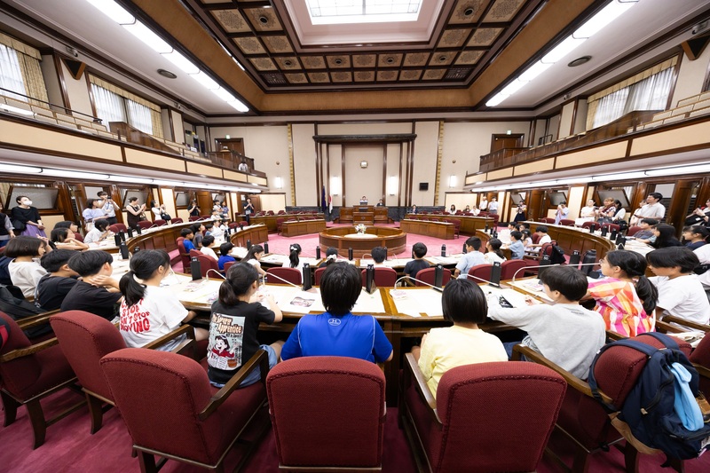 写真:令和8年度なごや子ども市会の様子
