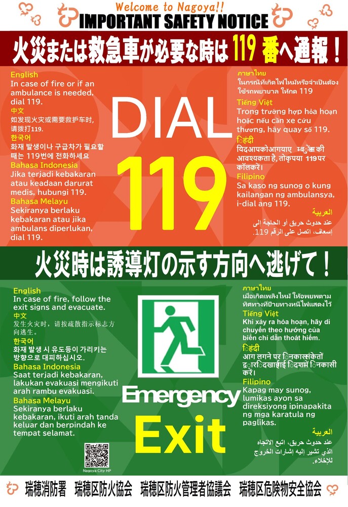 多言語ポスター