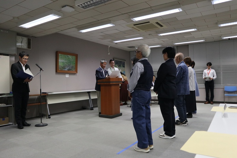 写真 表彰式の様子 その1