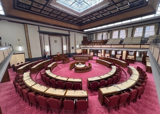 画像：現在の議場