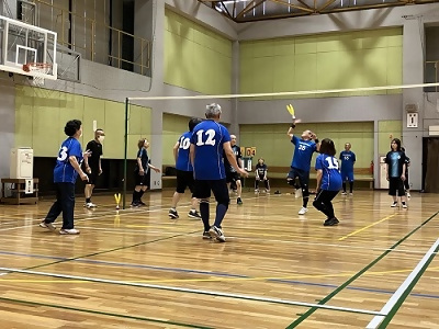 第36回熱田区学区対抗レクリエーションインディアカ大会の様子