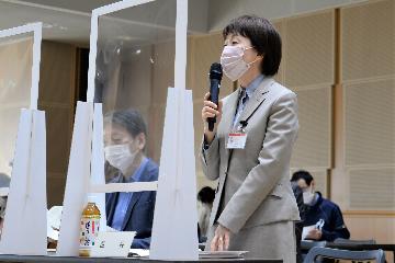 区長挨拶の写真