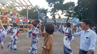 名古屋城夏まつりの盆踊り
