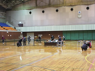 ドッジボール協会の皆さん