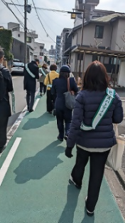 通学路の確認