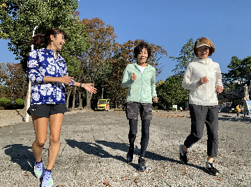 ウォーキングから始めるジョギング教室の写真