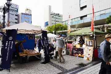 金山マルシェの昨年の様子