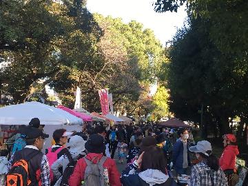 古墳マルシェの昨年の様子