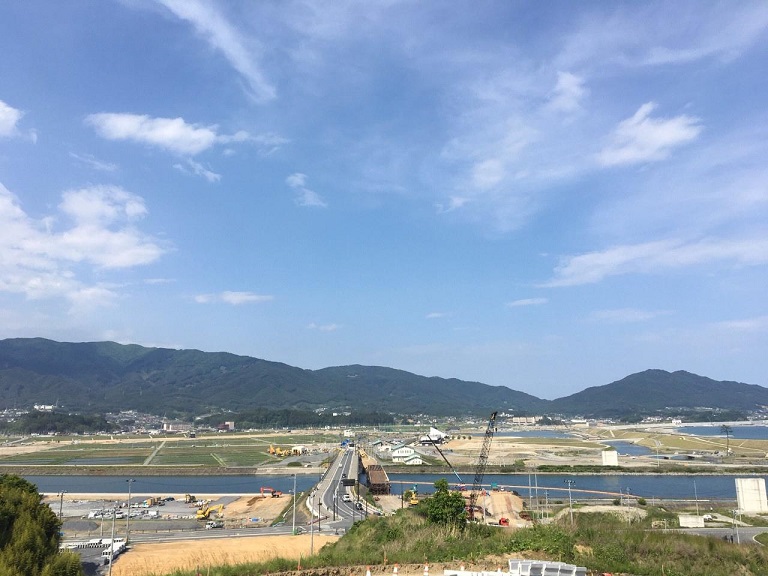 陸前高田市内