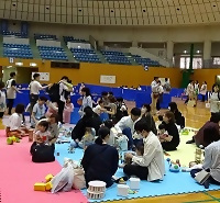 過去の子育て広場乳児コーナーの様子
