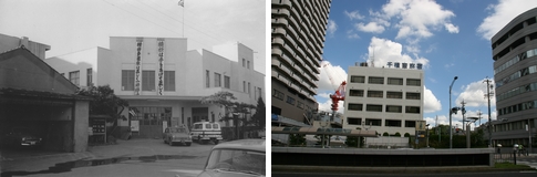 千種警察署の今と昔の写真