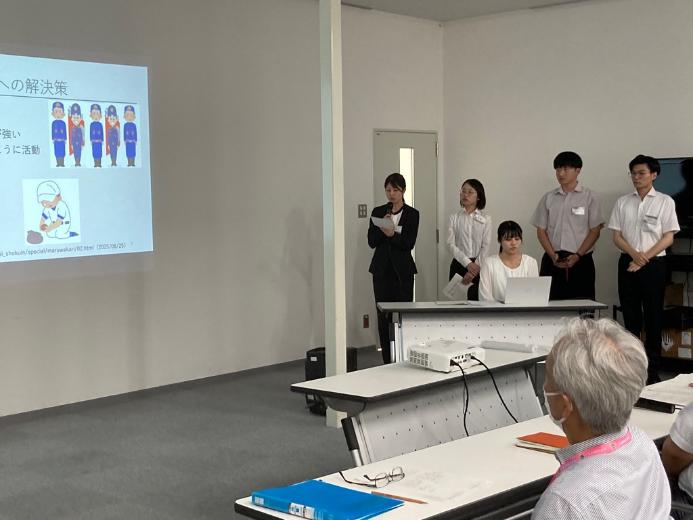提案発表の様子