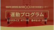 「東区運動プログラム×名古屋ダイヤモンドドルフィンズ」のイメージ画像