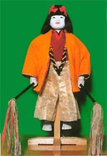 麾振り人形の画像