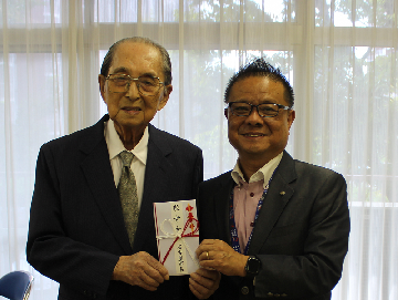 区長訪問時の写真です
