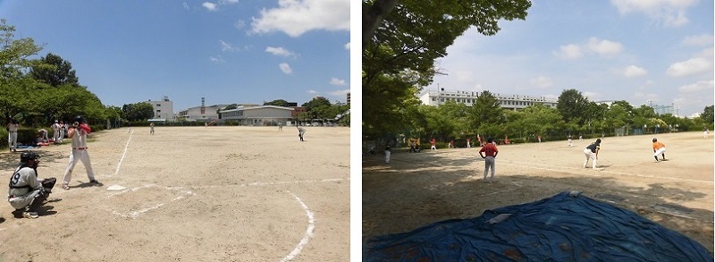 試合風景写真