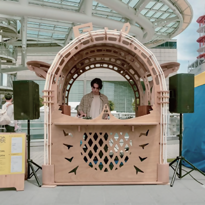 SOCIAL DJ BOOTHの説明画像です