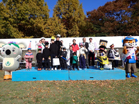 コスプレ表彰式の様子