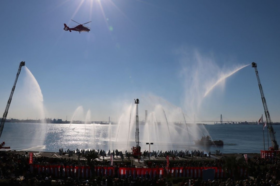 分列行進の写真