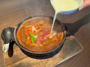 湯気と戦え！ファイヤー味噌煮込みうどん