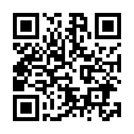 画像：市公式ウェブサイトの二次元コード