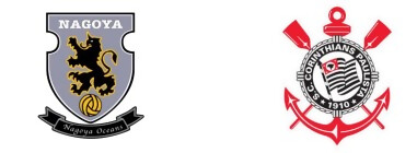 名古屋オーシャンズとSCコリンチャンス・バウリスタのロゴ