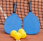 ピックルボールのラケットの写真