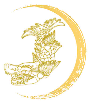 金シャチイメージイラスト