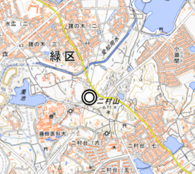 対象地の場所を示したものになります。